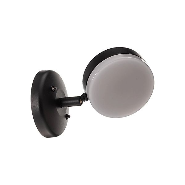 Lindby Wandleuchte Außen Amya 9988229 Spritzwassergeschützt Modern in Schwa günstig online kaufen