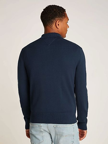 Tommy Jeans Polokragenpullover "TJM SLIM ESSENTIAL POLO SWEATER", mit Logos günstig online kaufen