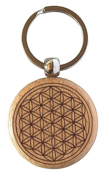 Saraswati Schlüsselanhänger Schlüsselanhänger "Blume des Lebens" günstig online kaufen