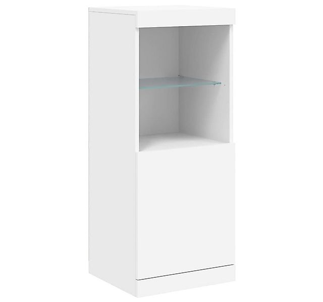 vidaXL Sideboard Sideboard mit LED-Beleuchtung Weiß 41x37x100 cm (1 St) günstig online kaufen