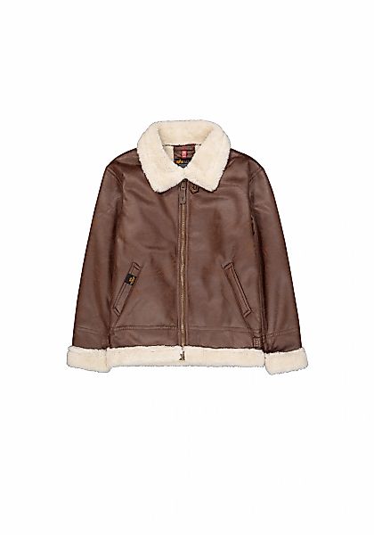 Alpha Industries Lederjacke "Alpha Industries Men - Bomber Jackets B-3 Faux günstig online kaufen