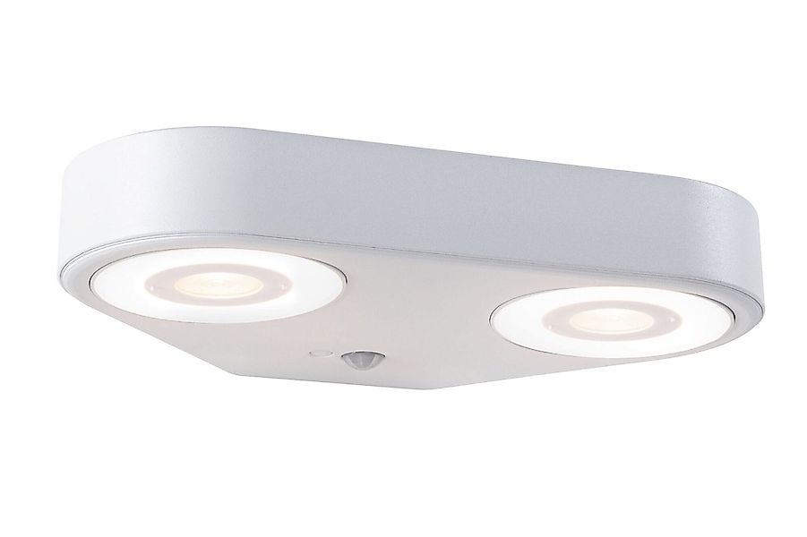 Paulmann LED Außen-Wandleuchte "Silma IP44 280x176mm 3000K 2x5,5 / 2x0,7W 2 günstig online kaufen