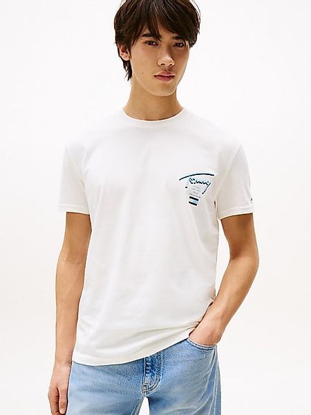 Tommy Jeans T-Shirt TJM REG SIGNATURE CITY TEE mit großem Rückenprint günstig online kaufen