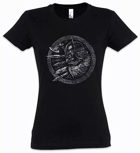 Urban Backwoods Print-Shirt Viking II Damen T-Shirt Walhalla Wikinger Thor günstig online kaufen