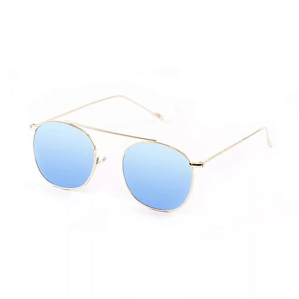 Paloalto Atlanta Sonnenbrille One Size Gold Metal / Blue Revo Flat günstig online kaufen