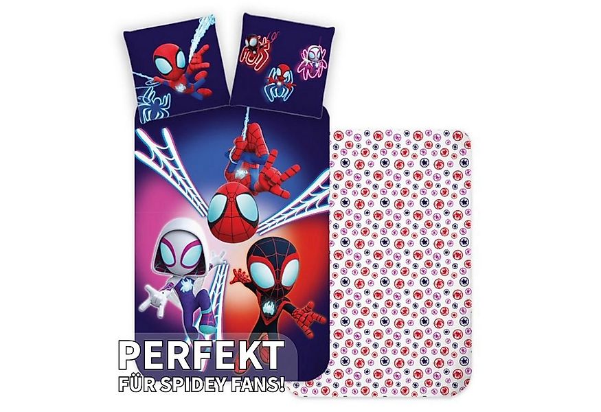 BrandMac Kinderbettwäsche Spidey und seine Super-Freunde Bettwäsche-Set 135 günstig online kaufen