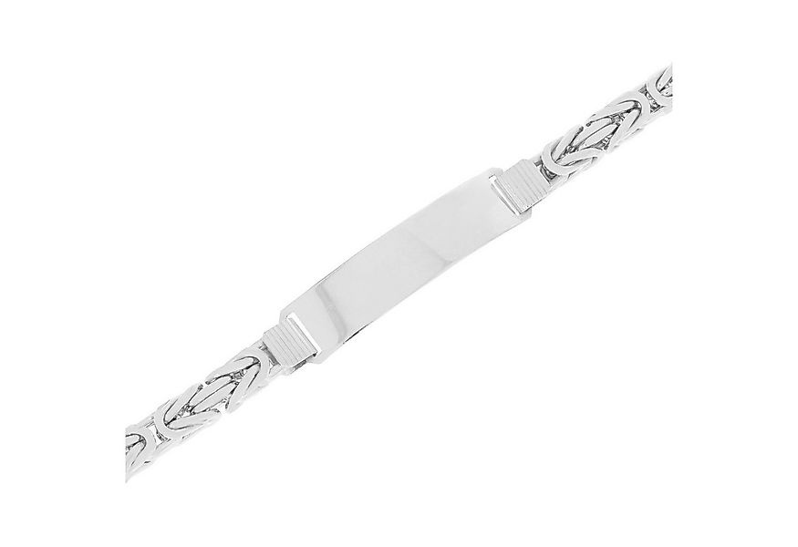 Stella-Jewellery ID Armband 925 Silber RHD ID Armband Königskette 4,8mm mas günstig online kaufen