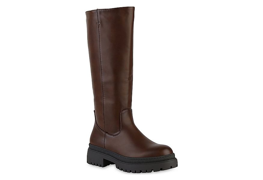 VAN HILL 839581 Plateaustiefel Damen Leicht Gefütterte Plateaustiefel Stief günstig online kaufen