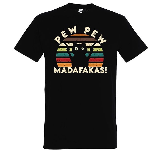 Youth Designz T-Shirt Pew Pew Madafakas günstig online kaufen