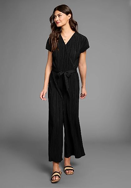 Laura Scott Jumpsuit, mit tollem Plissee-Effekt günstig online kaufen