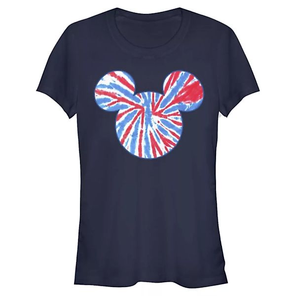 Disney - Micky Maus - Micky Maus Tie Dye Americana - Frauen T-Shirt günstig online kaufen