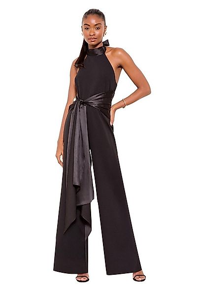LIPSY Jumpsuit Lipsy Satin-Jumpsuit mit Neckholder, Kurzgröße (1-tlg) günstig online kaufen