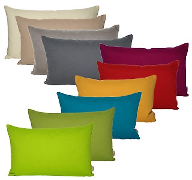 beties Kissenbezug Farbenspiel, (1 Stück), ca. 30x50cm Kissenhülle Dekokiss günstig online kaufen