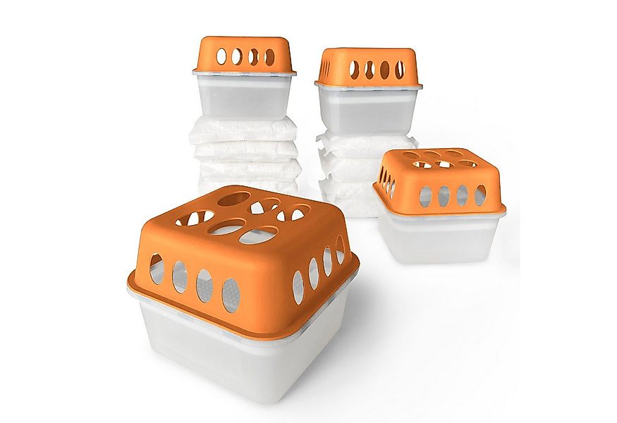 Kubus Granulat-Luftentfeuchter 4er-SET für ein angenehmes Raumklima, Luften günstig online kaufen