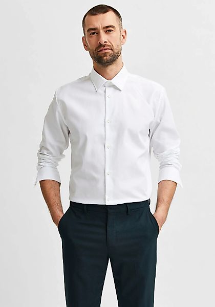 SELECTED HOMME Langarmhemd "SLHREGETHAN SHIRT LS CLASSIC NOOS" günstig online kaufen