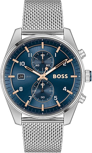 BOSS Chronograph SKYTRAVELLER 1514149, Quarzuhr, Herrenuhr, günstig online kaufen