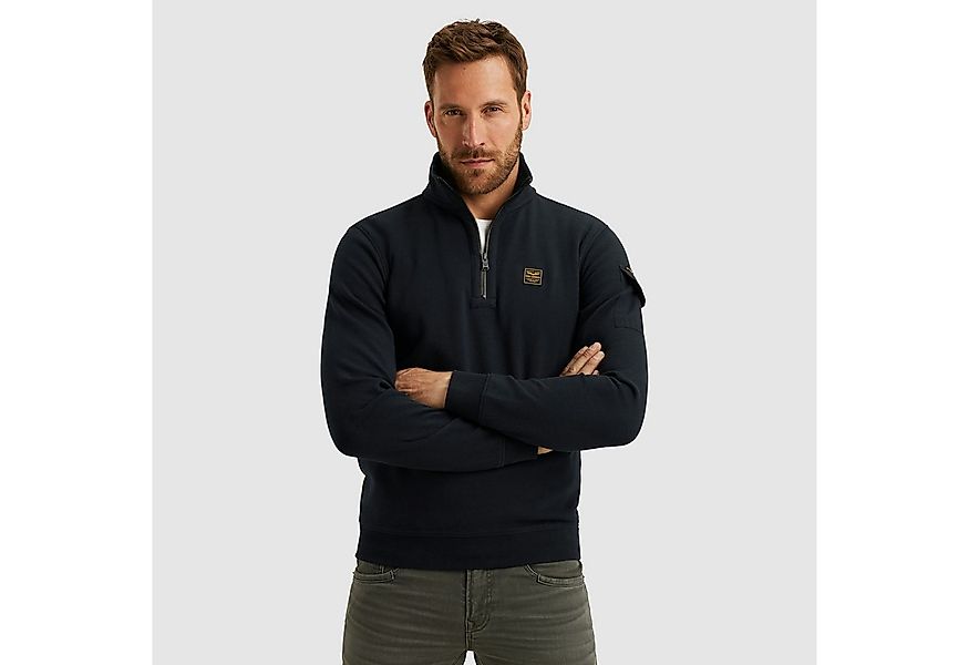 PME LEGEND Sweatshirt mit Logo Stickerei günstig online kaufen