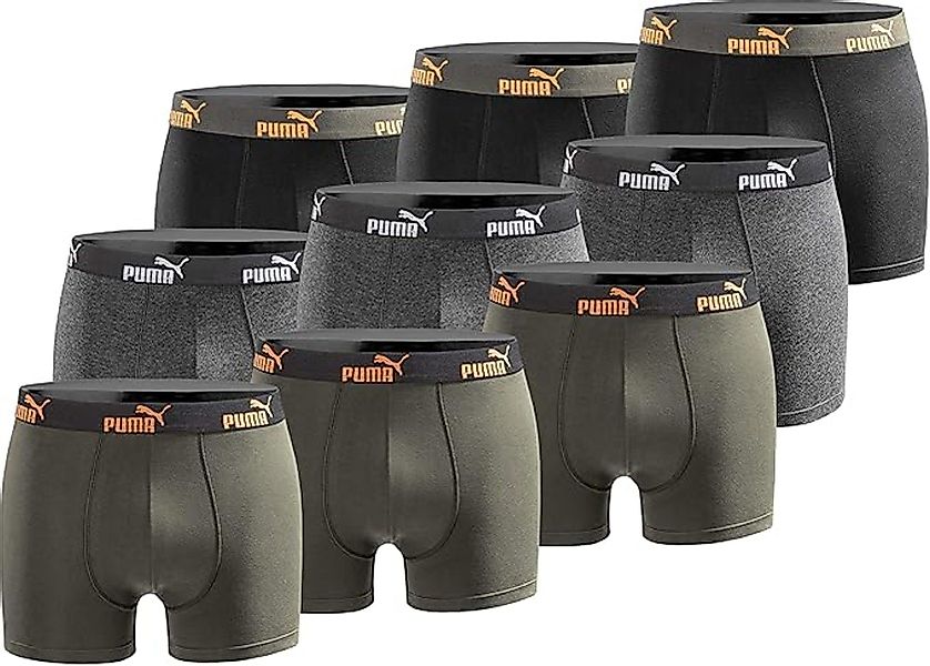 PUMA Boxershorts Herren im 9er Pack günstig online kaufen