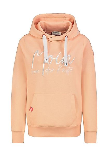 Eight2Nine Kapuzenpullover Damen Hoodie Kapuzenpullover mit Küstenprint Swe günstig online kaufen