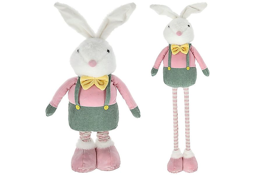 CEPEWA Dekofigur Osterhase Peter Teleskopbeine max. H85cm Polyester Metall günstig online kaufen