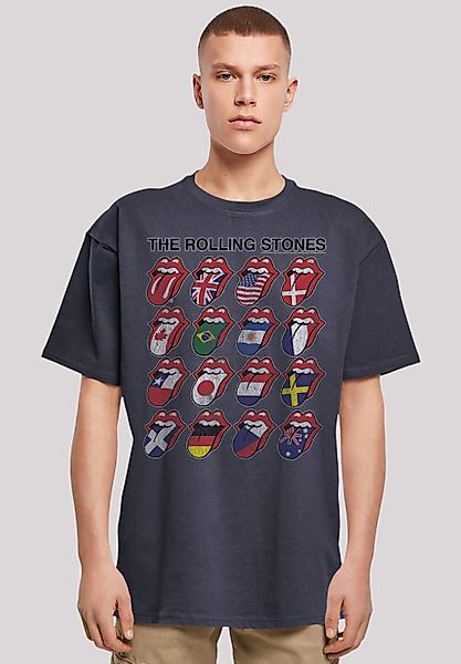 F4NT4STIC T-Shirt "The Rolling Stones Voodoo Lounge Tongues" Musik, Band, L günstig online kaufen