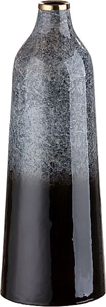 GILDE Dekovase »Laver, Höhe 40 cm«, (1 St.), dekorative Vase aus Metall, De günstig online kaufen