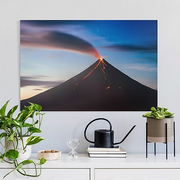 Leinwandbild Vulkan günstig online kaufen