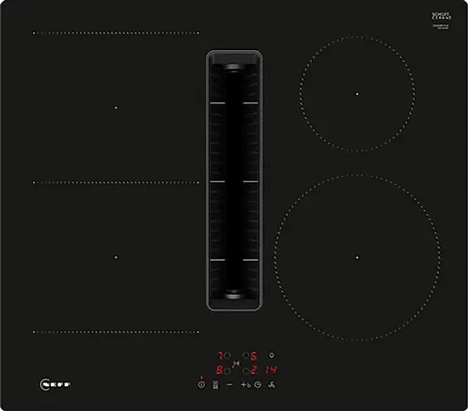 NEFF Kochfeld mit Dunstabzug »V56NBS1L0«, mit einfacher Touch Control Bedie günstig online kaufen