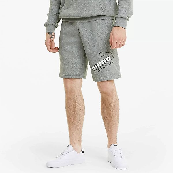 PUMA Big Logo Herren Shorts | Mit Heide | Grau | Größe: XXL günstig online kaufen