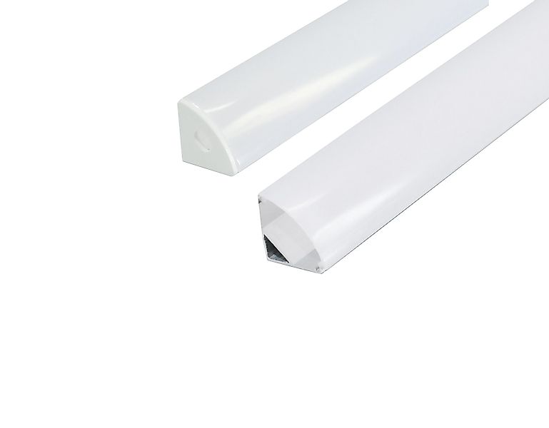 ENERGMiX LED-Stripe-Profil 2m Eckprofil Eckschiene Eckleiste günstig online kaufen