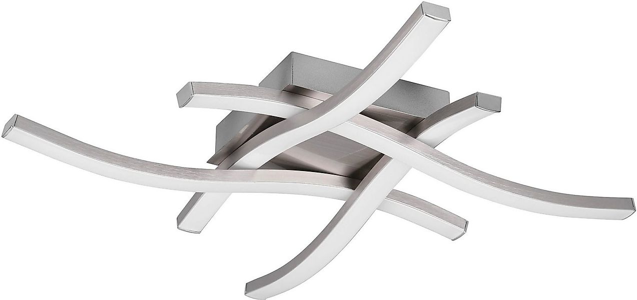 Reality Leuchten LED Deckenleuchte Route, LED fest integriert, Warmweiß, mo günstig online kaufen