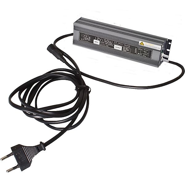 GroJa Trafo für bis zu 5 Lichtleisten 80 Watt IP67 Schwarz günstig online kaufen
