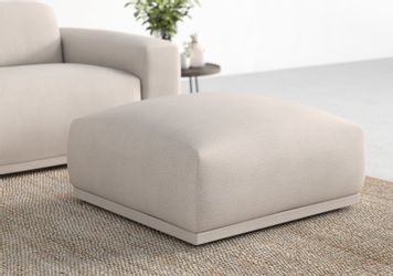 TRENDMANUFAKTUR Hocker Braga, mit hochwertigem Kaltschaum, günstig online kaufen