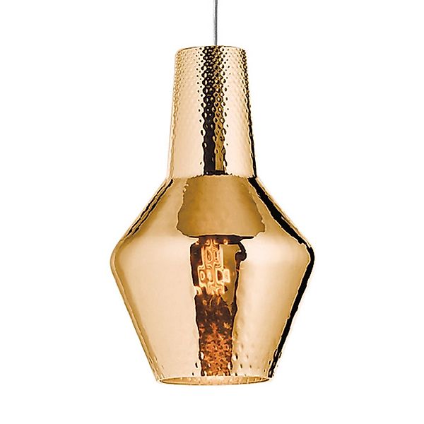 Hängeleuchte Romeo 130 cm altgold metallic günstig online kaufen