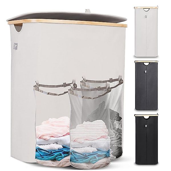 HENNEZ Wäschekorb Wäschebox 150L - Wäschekorb günstig online kaufen