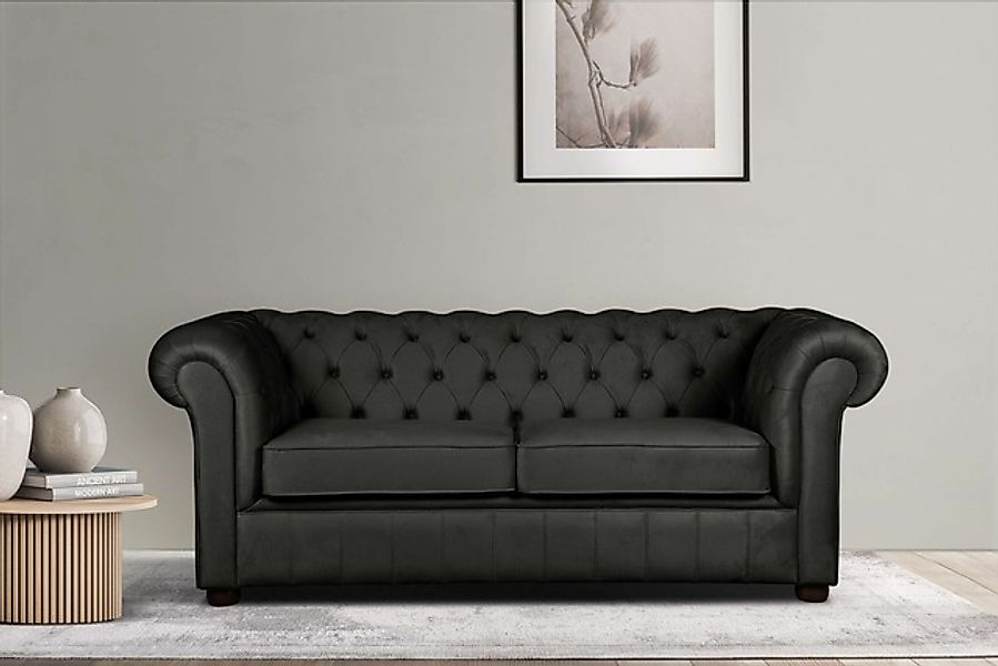Home affaire 3-Sitzer »CHARENTE, optionale Schlafsofa, Chesterfield-Sofa, B günstig online kaufen