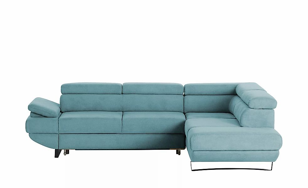 switch Ecksofa aus Mikrofaser Gio ¦ blau ¦ Maße (cm): B: 200 H: 74 T: 263.0 günstig online kaufen