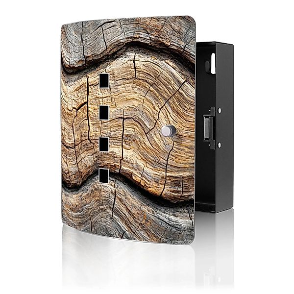 Banjado Design Schlüsselkasten Aus Edelstahl Für 10 Schlüssel 24x21,5x7cm M günstig online kaufen