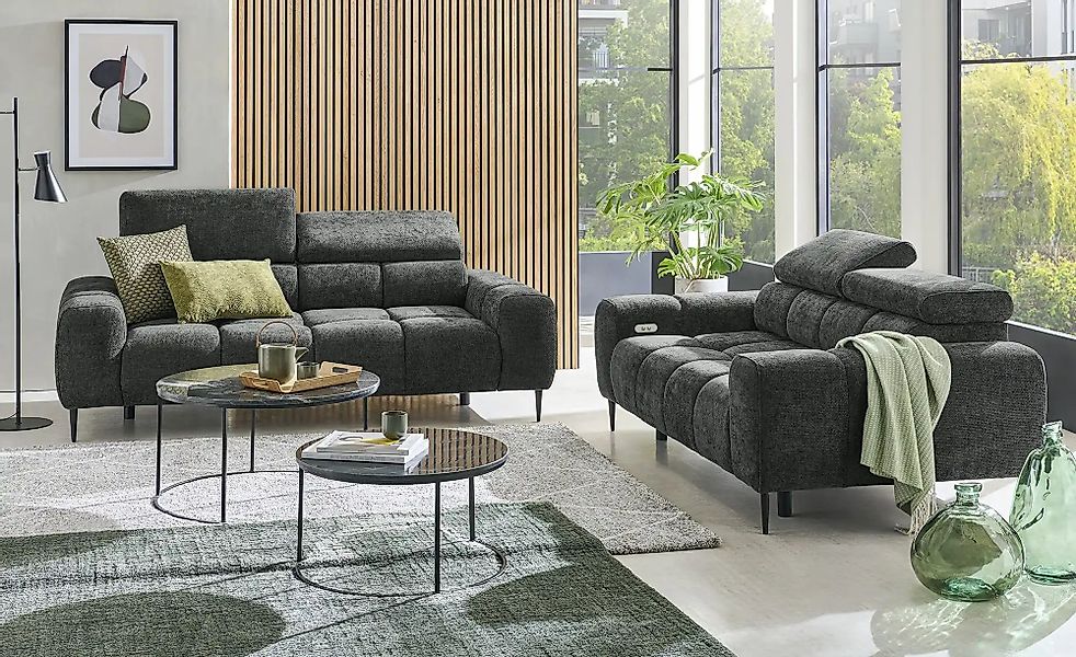 switch Einzelsofa  Plaza ¦ grau ¦ Maße (cm): B: 192 H: 99 T: 105.0 Polsterm günstig online kaufen