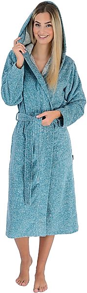Wewo fashion Damenbademantel 4630, Langform, Velours, günstig online kaufen