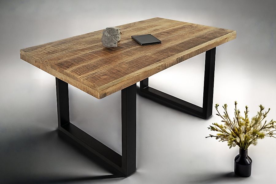 Trelevo® Esstisch Rio, Esstisch 120x80cm Mangoholz günstig online kaufen
