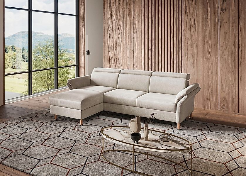 Home affaire Ecksofa »Calypso L-Form«, mit motorischen Funktionen im Sofa u günstig online kaufen