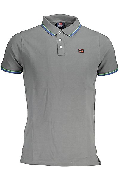 NORWAY 1963 Poloshirt Graues Herren-Poloshirt mit günstig online kaufen