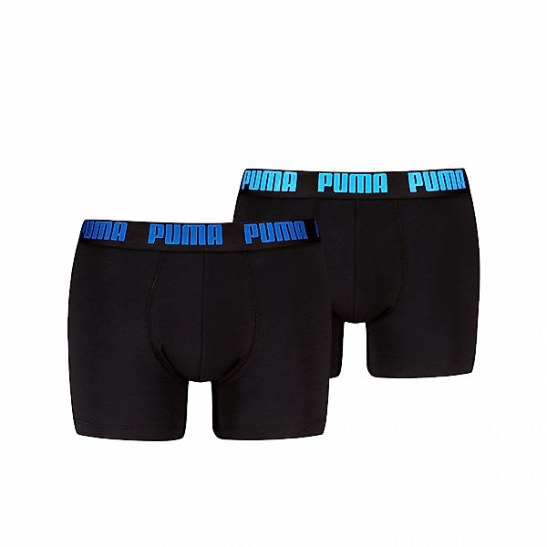 PUMA Boxershorts "PUMA MEN EVERYDAY BASIC BOXERS 2P", (2er Pack), mit Logob günstig online kaufen