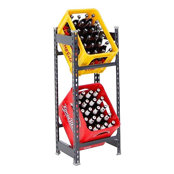 PROREGAL® Flaschenregal Getränkekistenregal CAMEL 100x40x30cm Anthrazit, günstig online kaufen