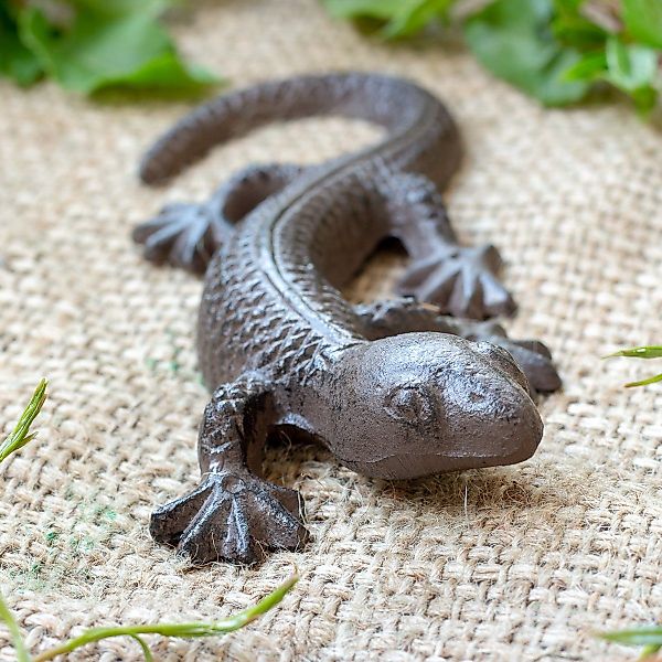 Antikas Wanddekoobjekt Hübscher Gecko Eidechse als günstig online kaufen