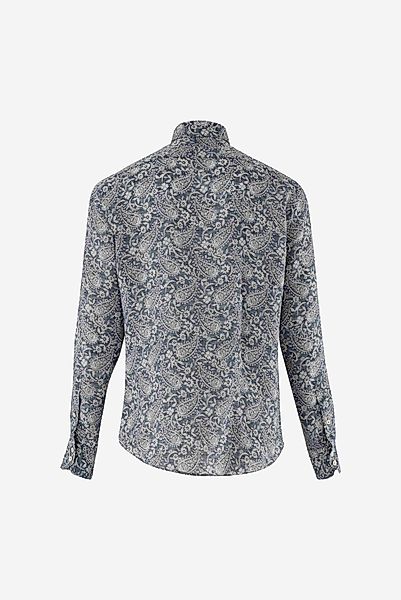 Leinenhemd mit Paisley Druck Tailor Fit günstig online kaufen