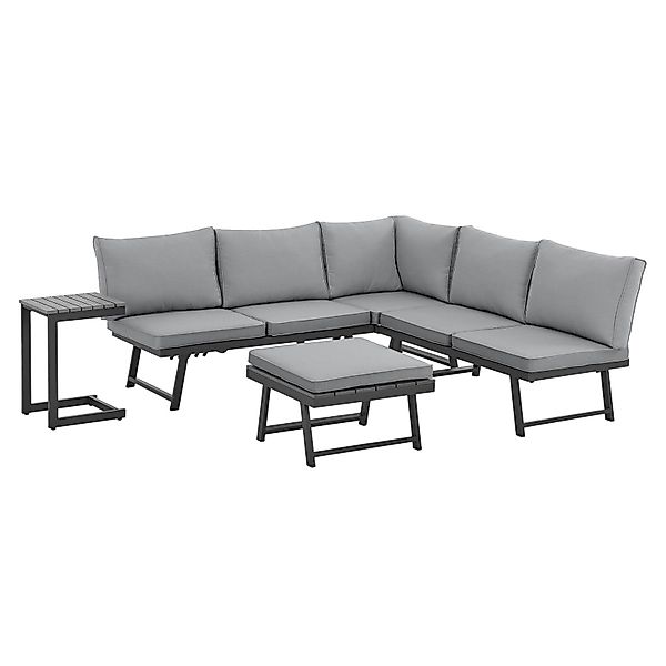 SVITA Gartenlounge-Set GRENADA, (4-tlg., 1x 3-Sitzer, günstig online kaufen