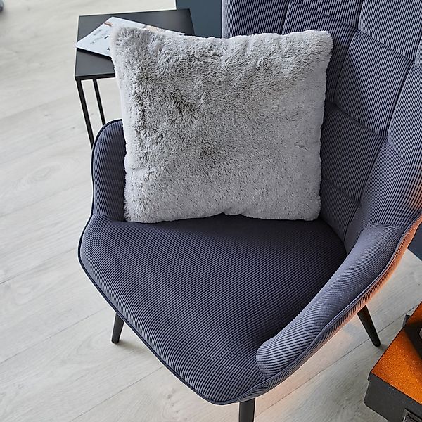 LUXOR living Fellkissen "Dekokissen Novara" Kunstfell, eckig, 40x40 cm, seh günstig online kaufen