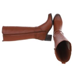 Ital-Design Elegante Damenstiefel mit Blockabsatz und günstig online kaufen